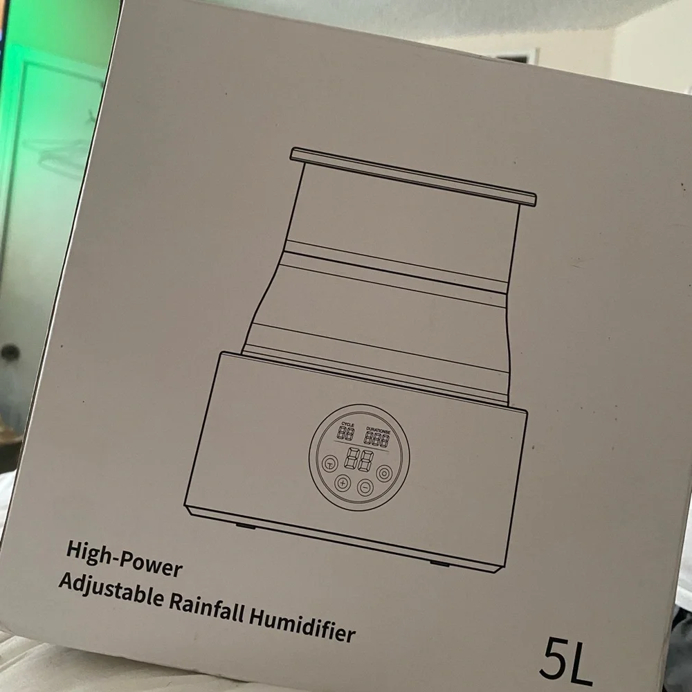 High-Power Adjustable Rainfall Humidifier